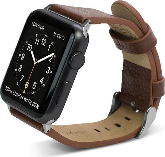 Remienok X-Doria Lux Apple Watch 38/41M Brown/Brown 23820