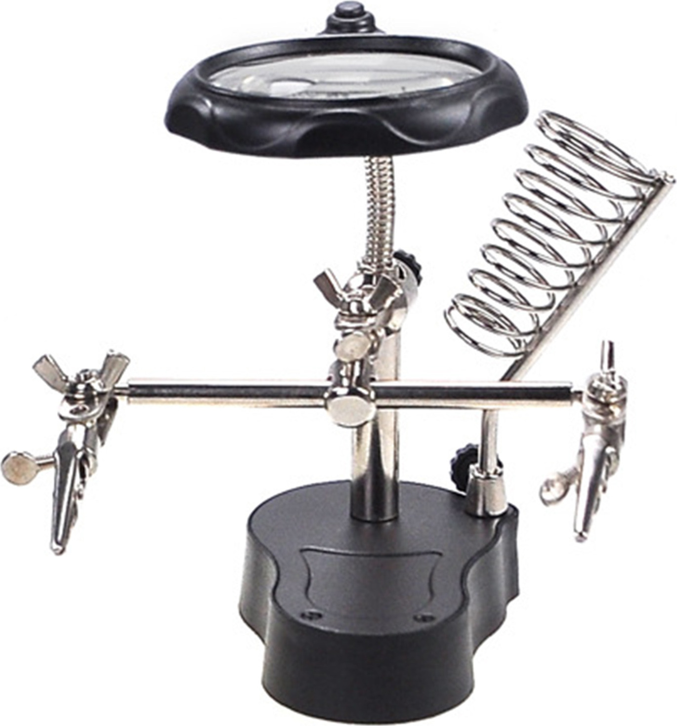 Cocosity Lupe Lötstation Professionelle LED-Lampe Lupe mit zusätzlichen Clips für Hardware-Reparatur
