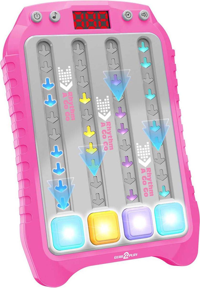 Gear2play Rhytm A Go Folge dem Rhythmus Spiel Rosa GP20184