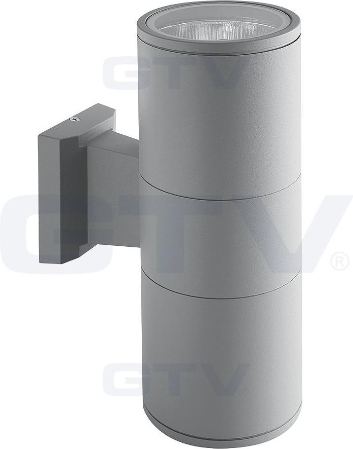 GTV - Fassadenbeschlag Außenwandleuchte BALEO 2, 2xE27, max. 2x40W, IP54 gt_LD-BA2E27-00