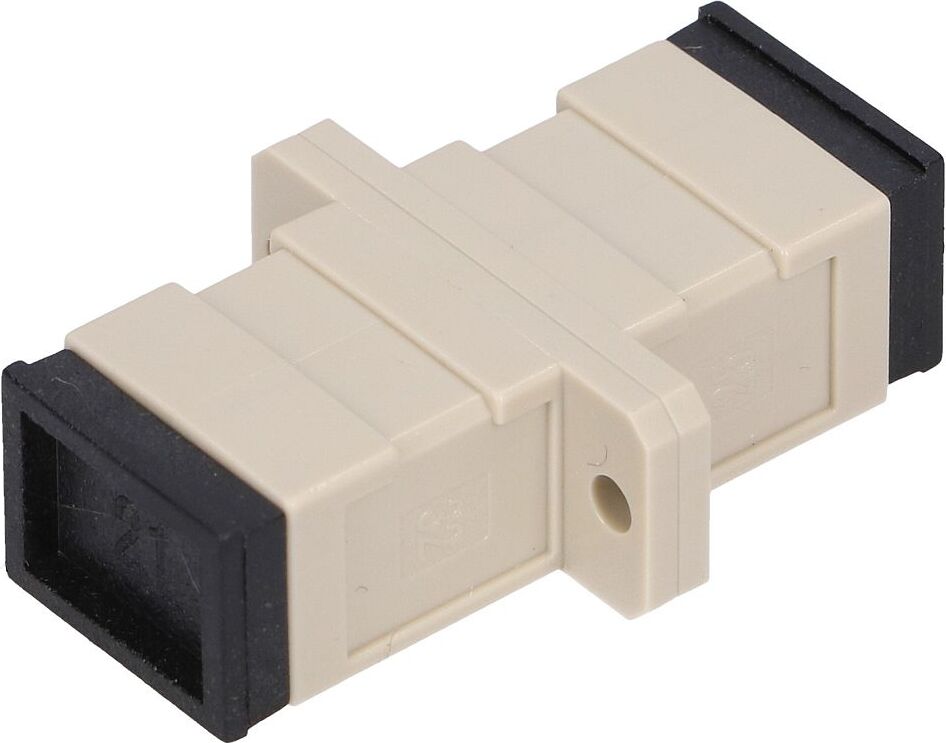 Extralink SC/UPC Adapter Multimodus, Simplex, Grau