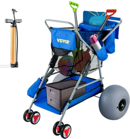 OEM Strandtrolley aus Metall mit großen Rädern und einem großen Aufbewahrungsbereich 2026