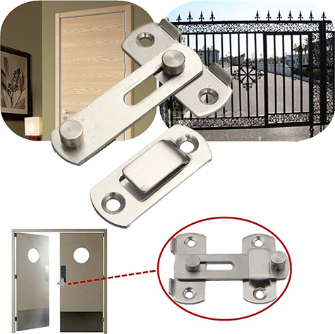 Bmen Home Gate Safety Sicherheitsschutz Edelstahl Tür Fensterschraube Schleife Schloss 840079@brem