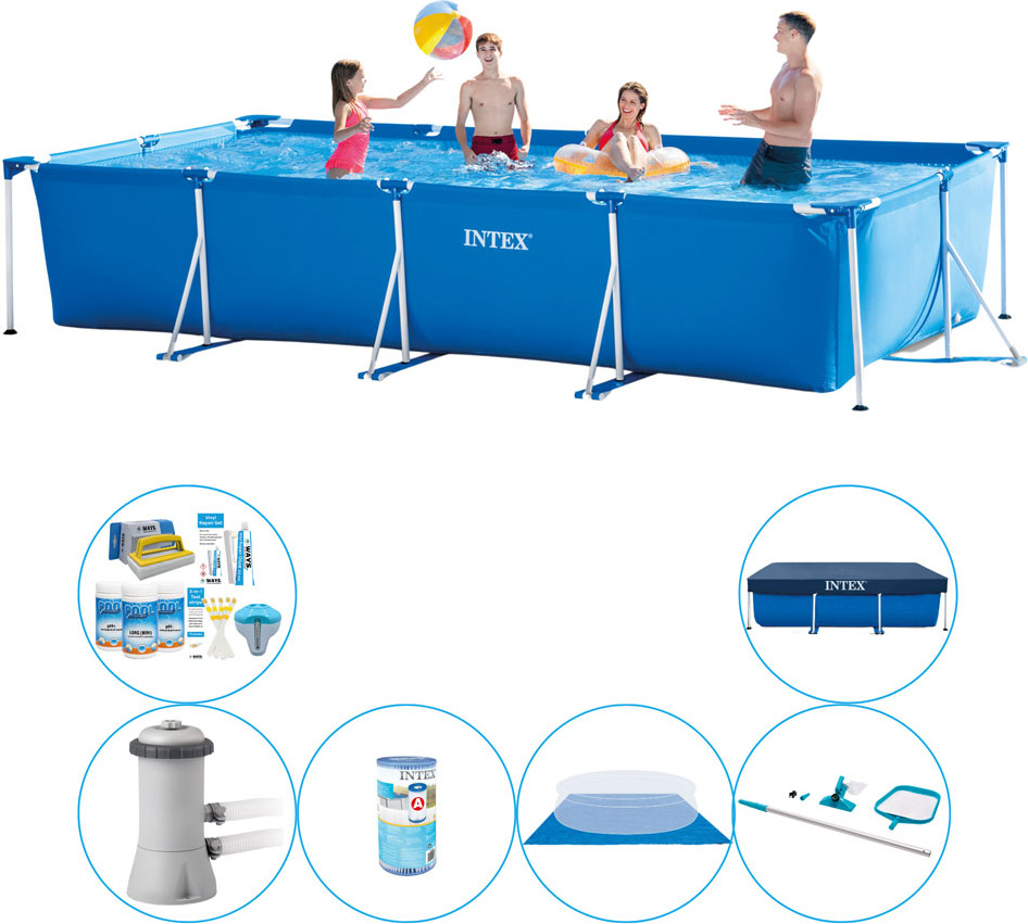 Bazén Intex Frame Pool - 450x220x84 cm - vrátane príslušenstva