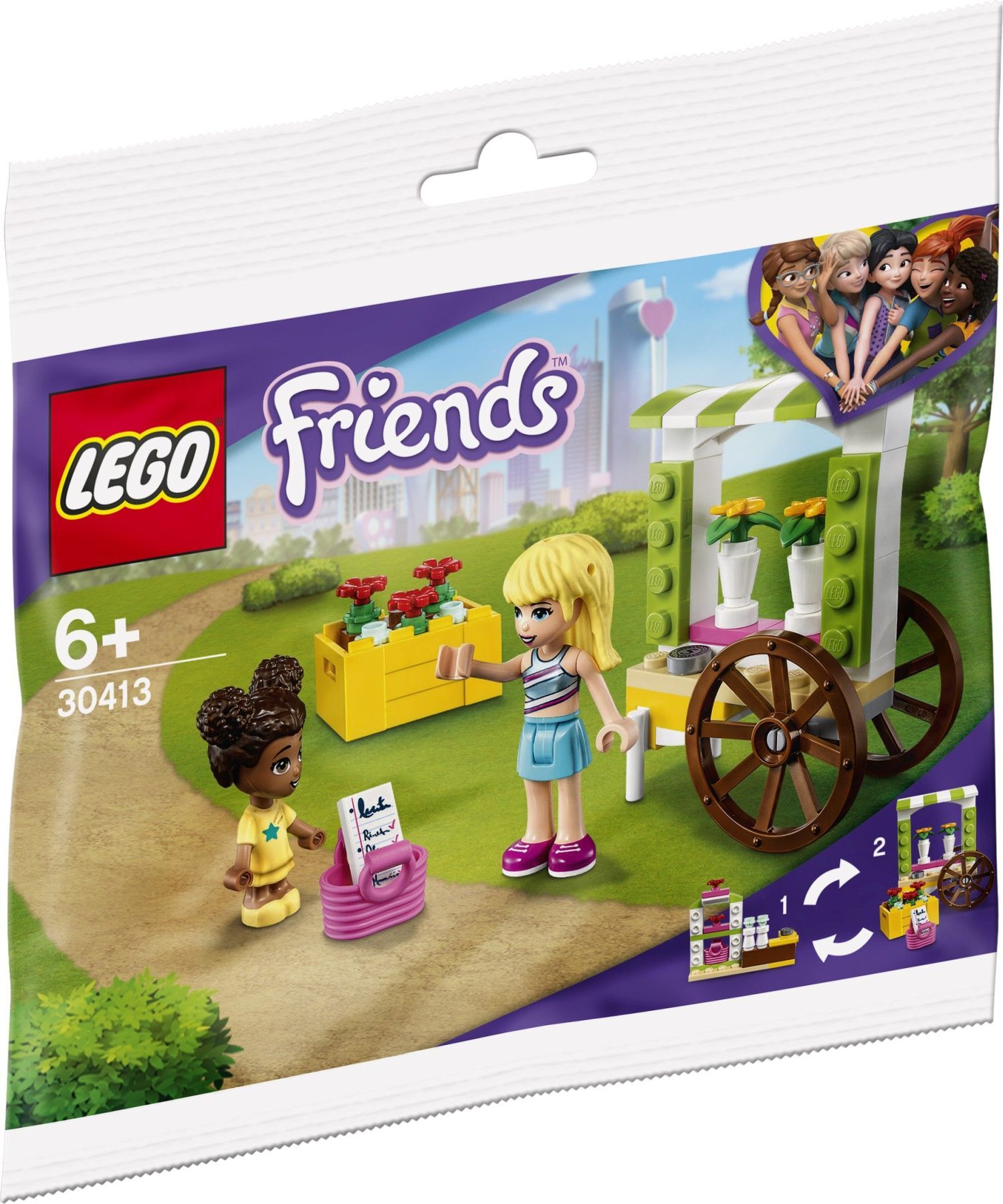 LEGO® Friends 30413 Vozík na kvety