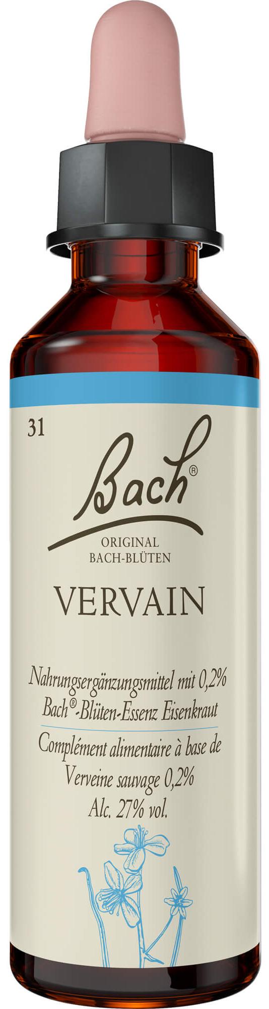 Nelbons Bach-Blüte Vervain, 20 ml Lösung 00161660