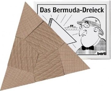 Bartl Holzpuzzle / Minipuzzle Bermuda Dreieck 104555