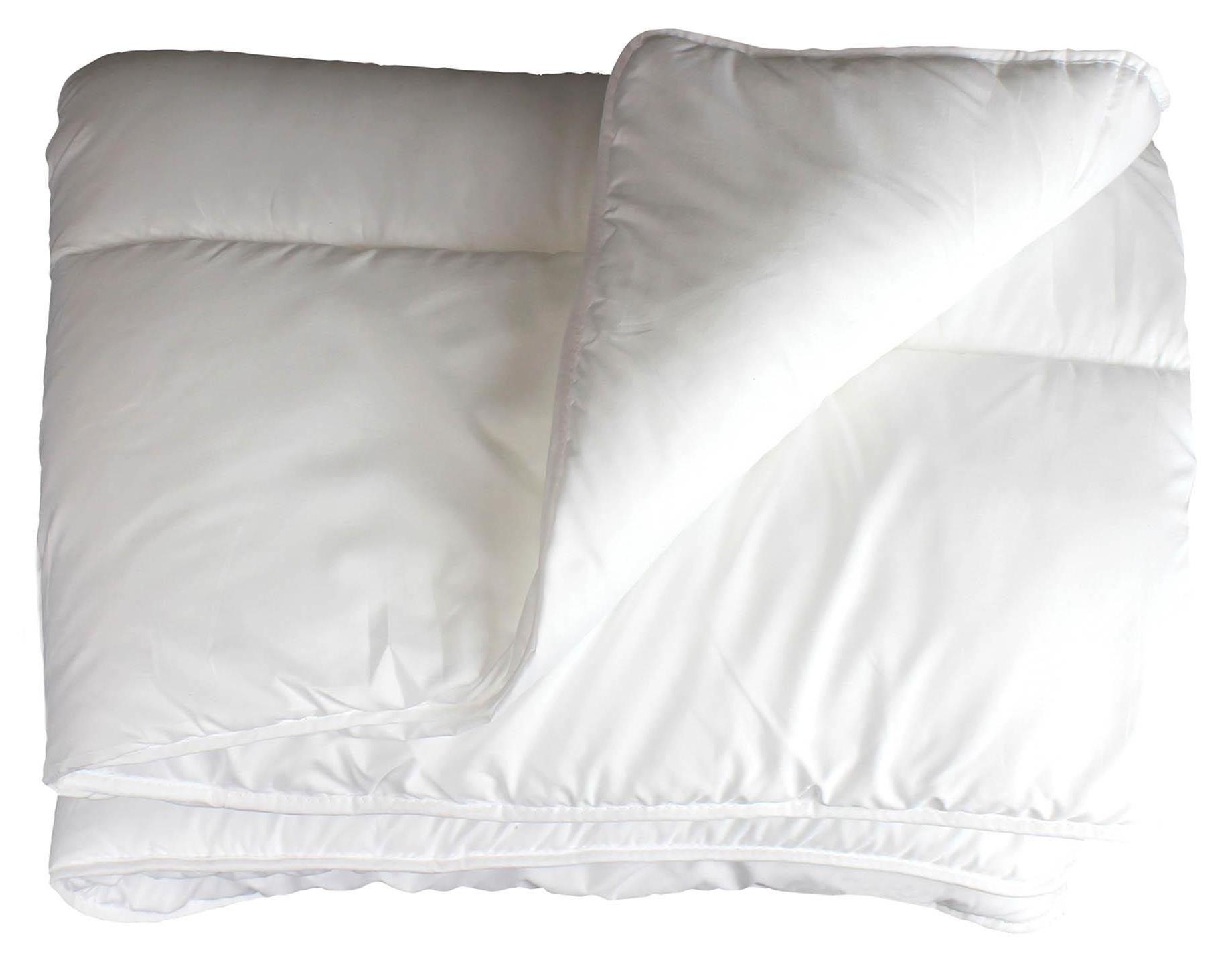 Douceur d'interieur Decke Bet 1 Person, 140 X 200 cm, Confort, Polyester Unifarben, Ohne - Douceur d'intérieur 1641114