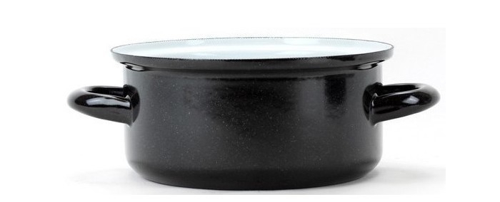 Emaille-Kochtopf STANDARD 26 cm, 6,2 l - Belis 55117