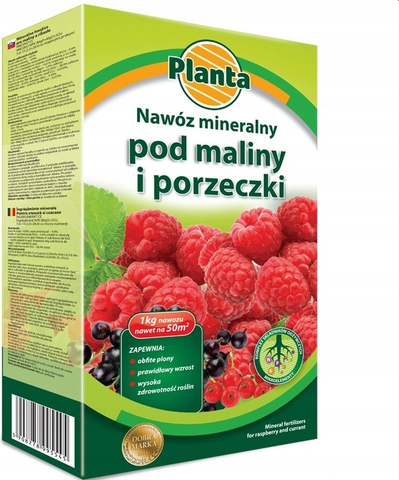 Planta Mineraldünger für Himbeeren und Johannisbeeren 1 kg