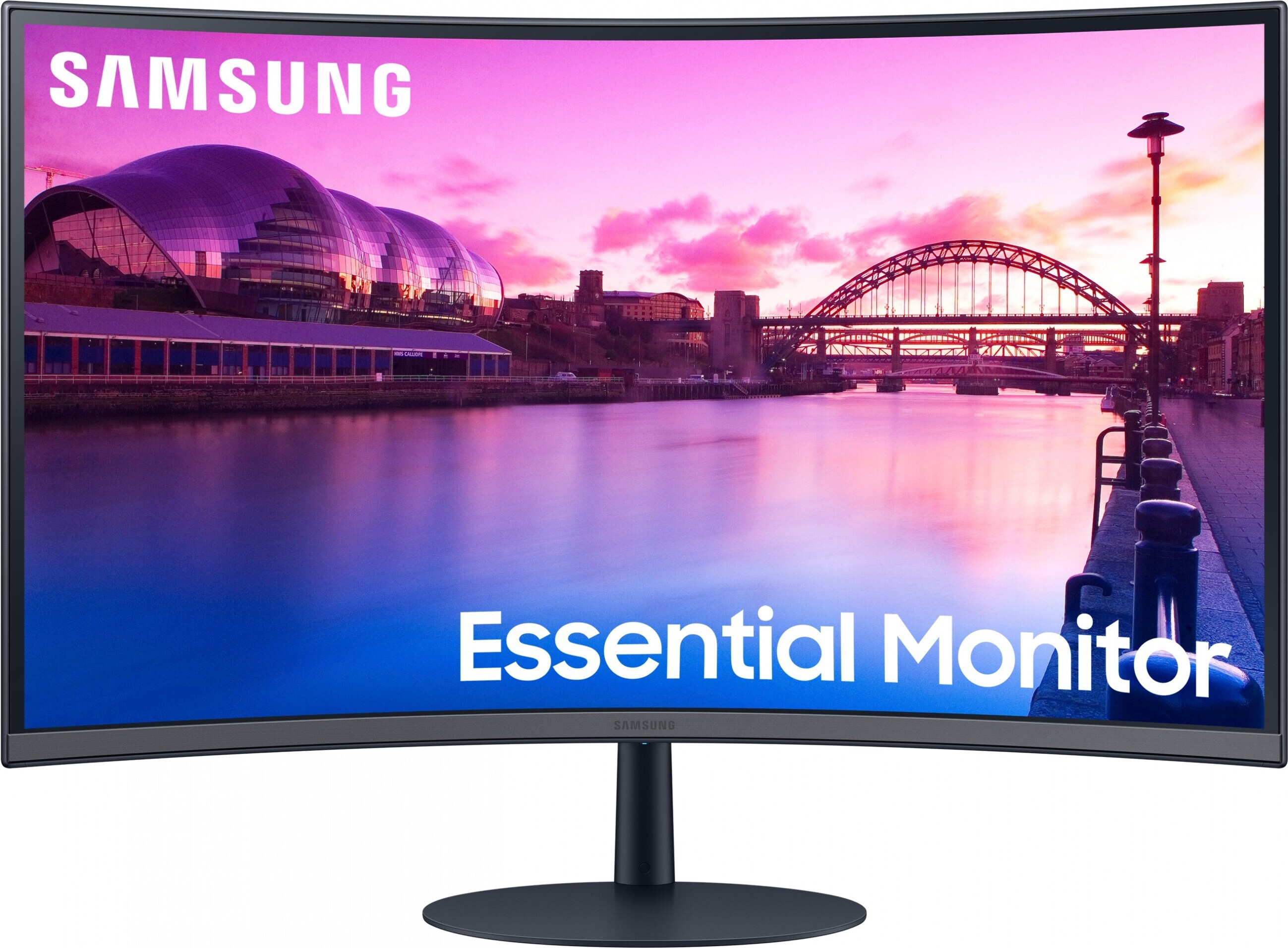 Monitor Essential S39C, Schwarz, 32 Zoll, Full HD, VA, Curved, 75 Hz, 4 ms