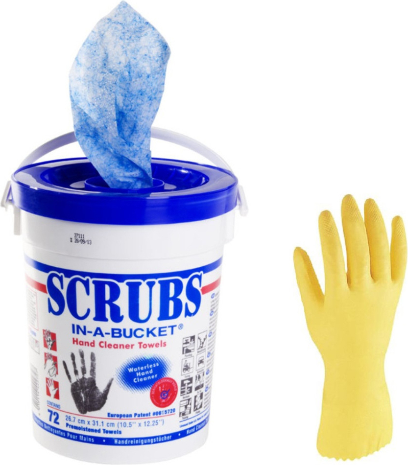 Dönges Scrubs in a bucket Bundle (Feuchtes Entfetten Feuchttuch Feuchttücher) JDSCRUBS-BU