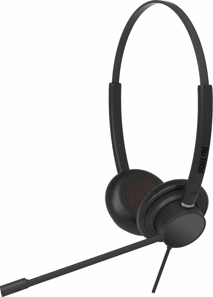 SPC Brave Pro Professional Noise Cancelling Kopfhörer USB-A Schwarz 4725A BRAVE PRO