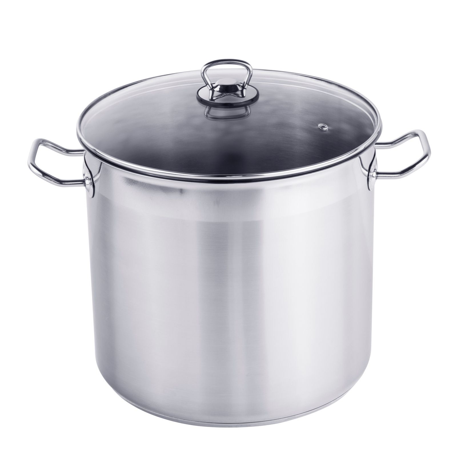 Gravidus Edelstahl Universaltopf 20 L m. Glasdeckel g-6514