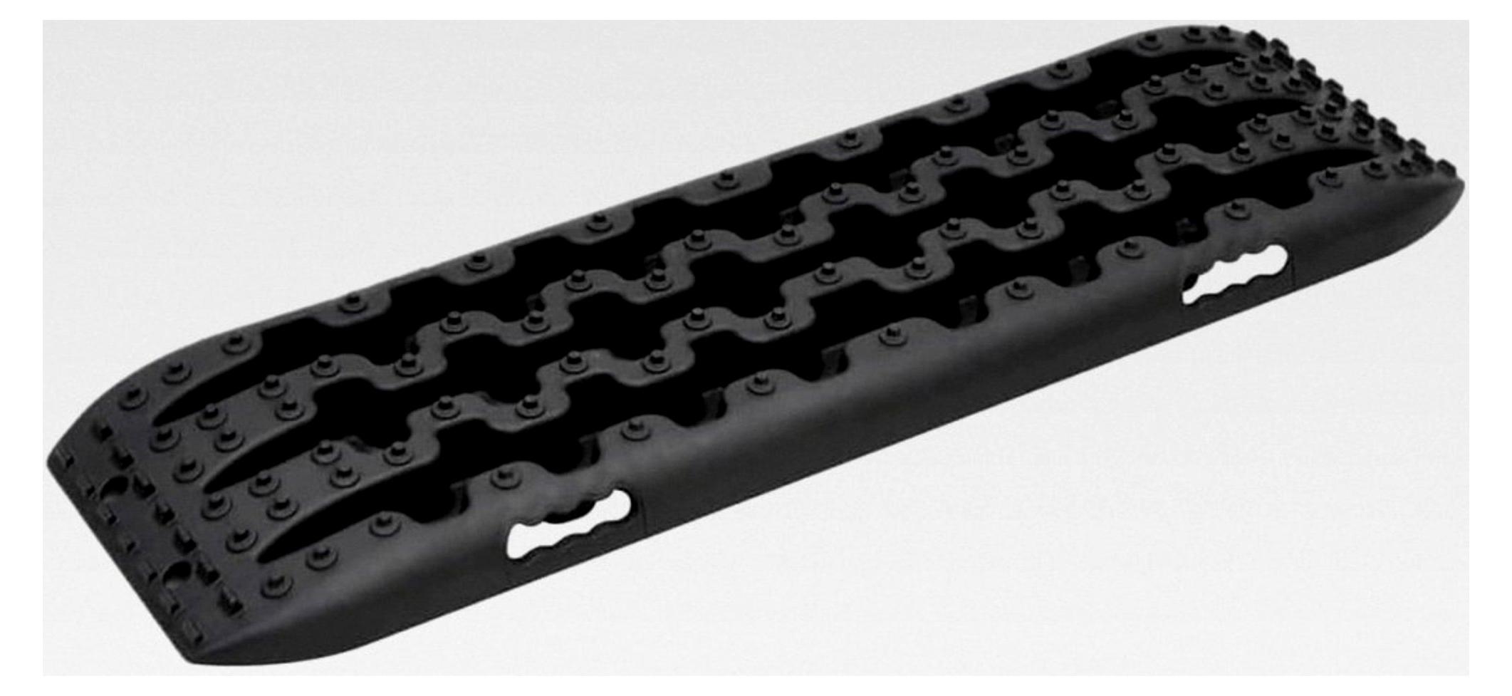 Markenlos Haus und Garten, Notfallvorsorge, Notfall-Werkzeuge und Kits, Traktionsbretter, 2 Stück, schwarz, 106 x 30,5 x 7 cm, Nylon