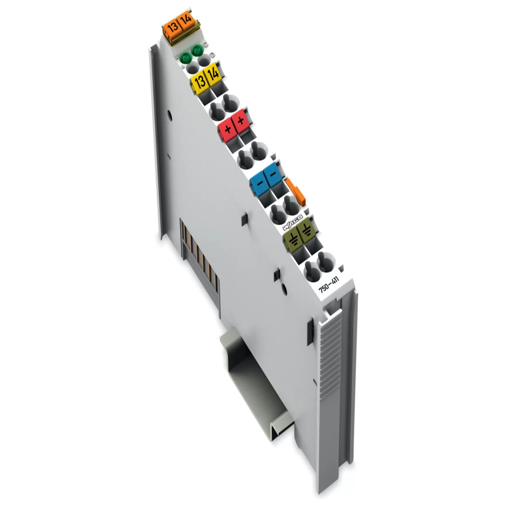 WAGO 2-K-Dig.-Eingangskl. DC24V 750-411 2DI 0,2ms/Näherungsinitiator