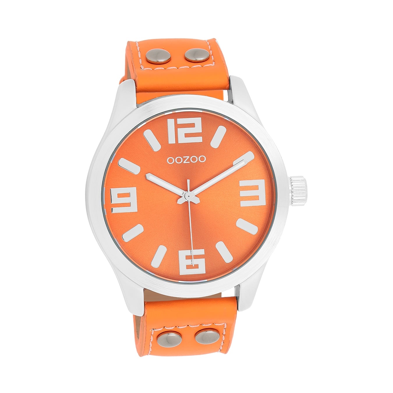 Oozoo Dámske náramkové hodinky Analog Leder oranžová D2UOC1072A
