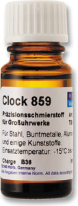 3550,00 / 1 l Großuhrenöl Clock 859 - 10 ml Dr. Tillwich