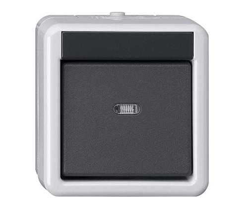 GIRA 515230 Produktfarbe: Schwarz, Grau (515230)