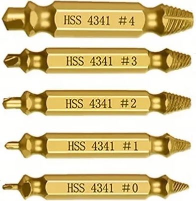 OEM Schraubenentferner-Set - Gold KP30701