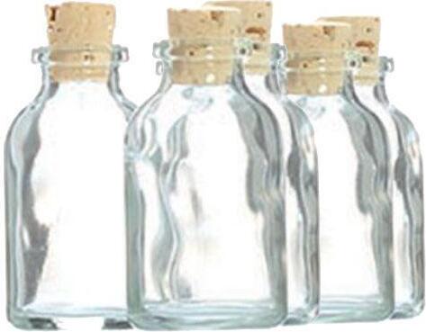 Graine Créative 5 Mini-Reagenzgläser 6 cm mit Kork 5465