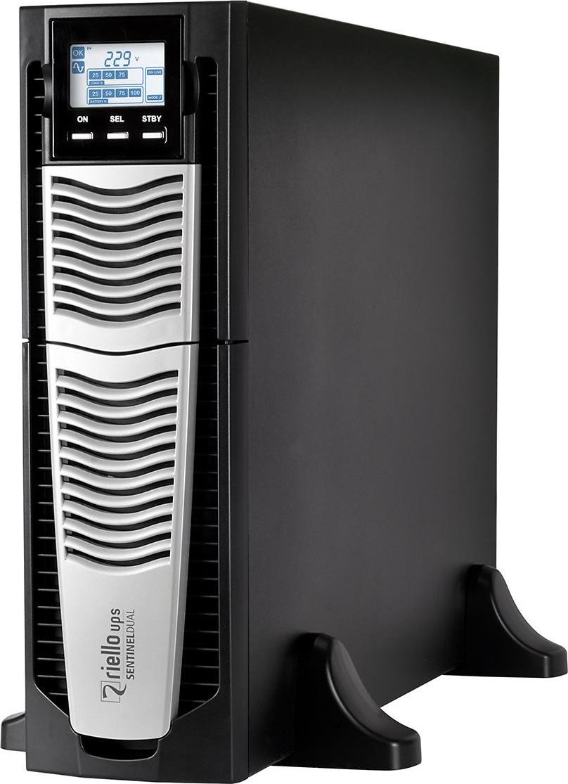 Riello SDU 6000 Unterbrechungsfreie Stromversorgung UPS 6000W 6kVA 2 Steckdosen AC Tower Sinusoidal CSDU6K0AA700RUA