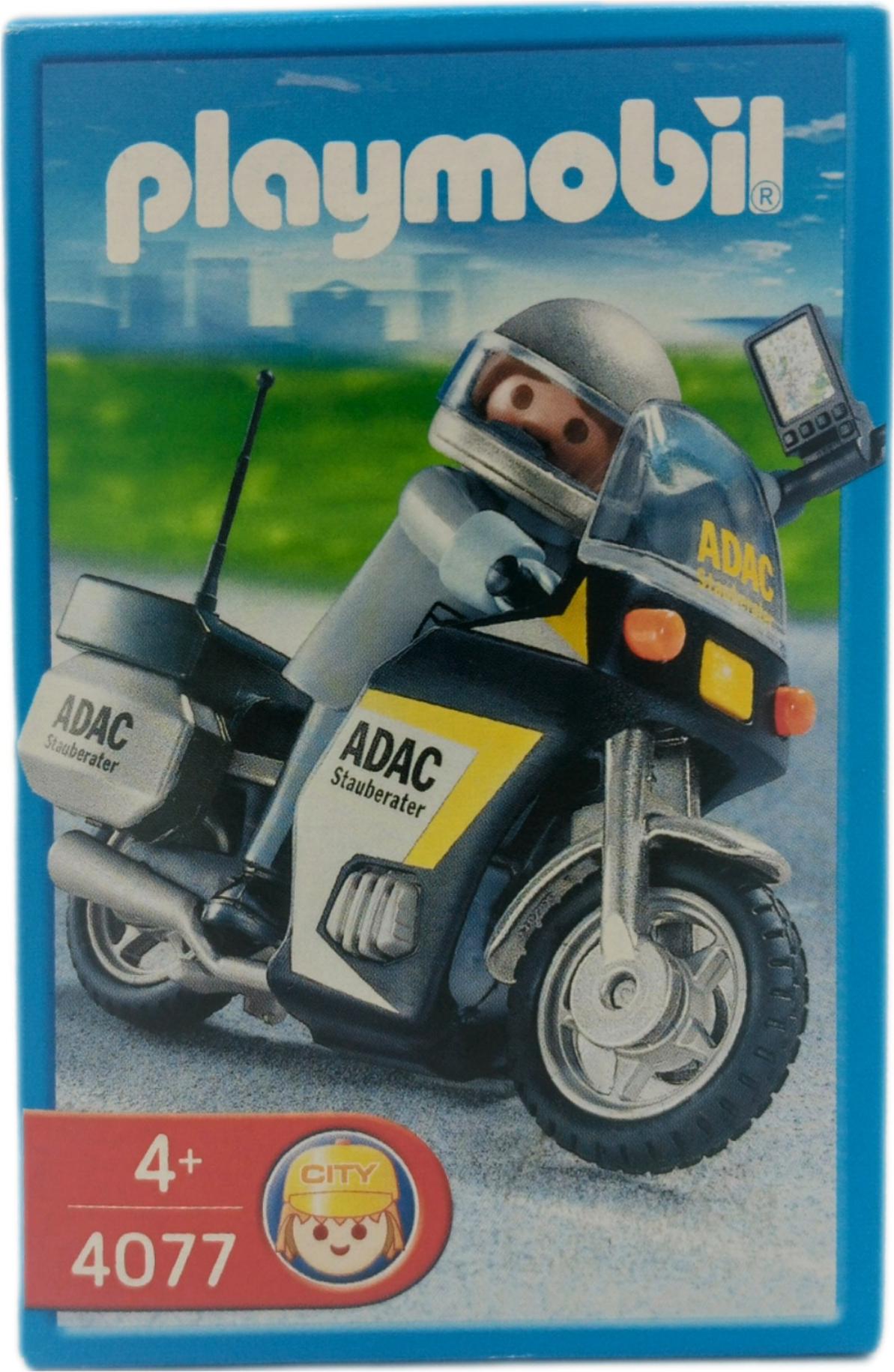 PLAYMOBIL 4077 ADAC Stauberater Motorrad
