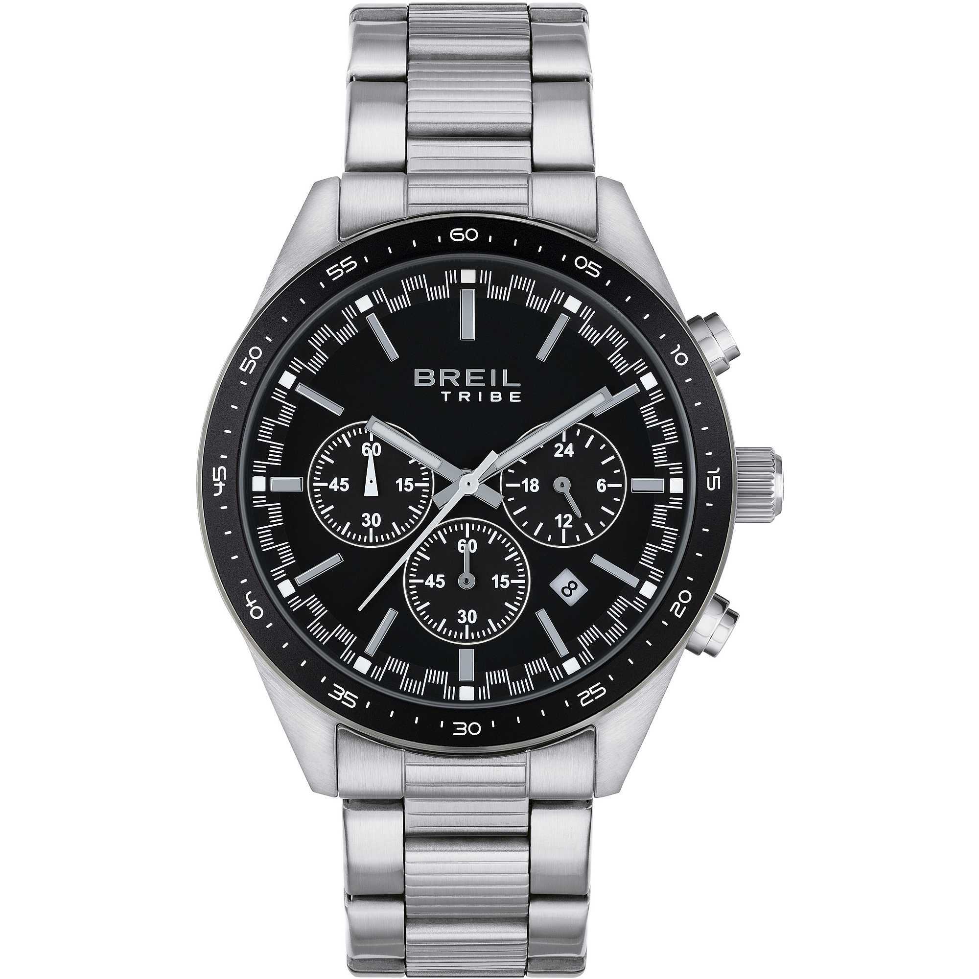 Chronograph Breil Versilbert/Stahl Mit Schraube Kollektion Fast - mann
