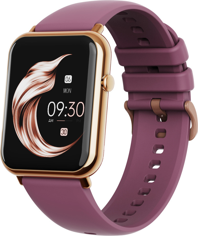 Smartwatch, smartwatch pre ženy mužov, 1,69" HD fitness tracker hodinky pre Android IOS, IP67 vodotesný monitor srdcového tepu krokomer sledovanie aktivity, ženy, muži, vínová červená