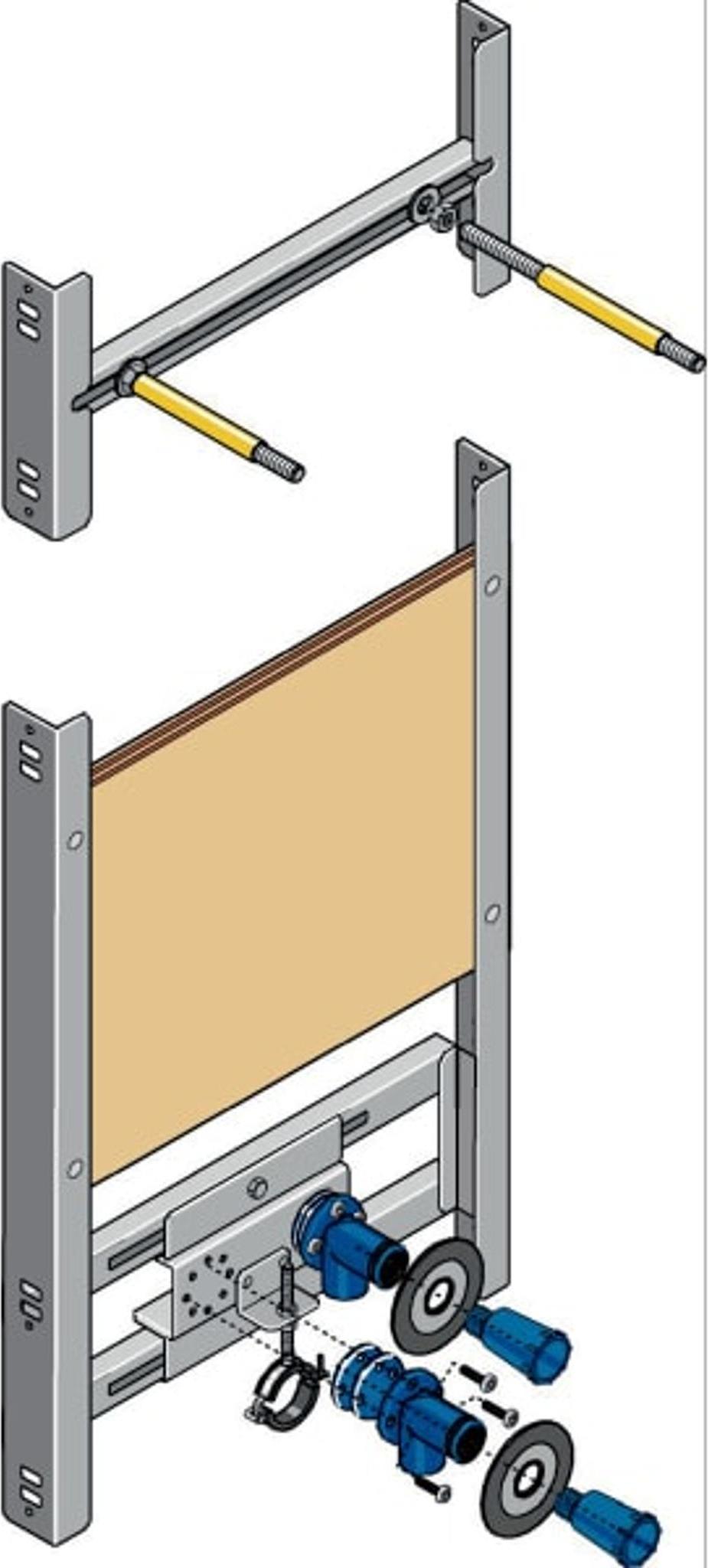 Huter Montageelement Haengespeicher fuer Trockenbau, Inwand