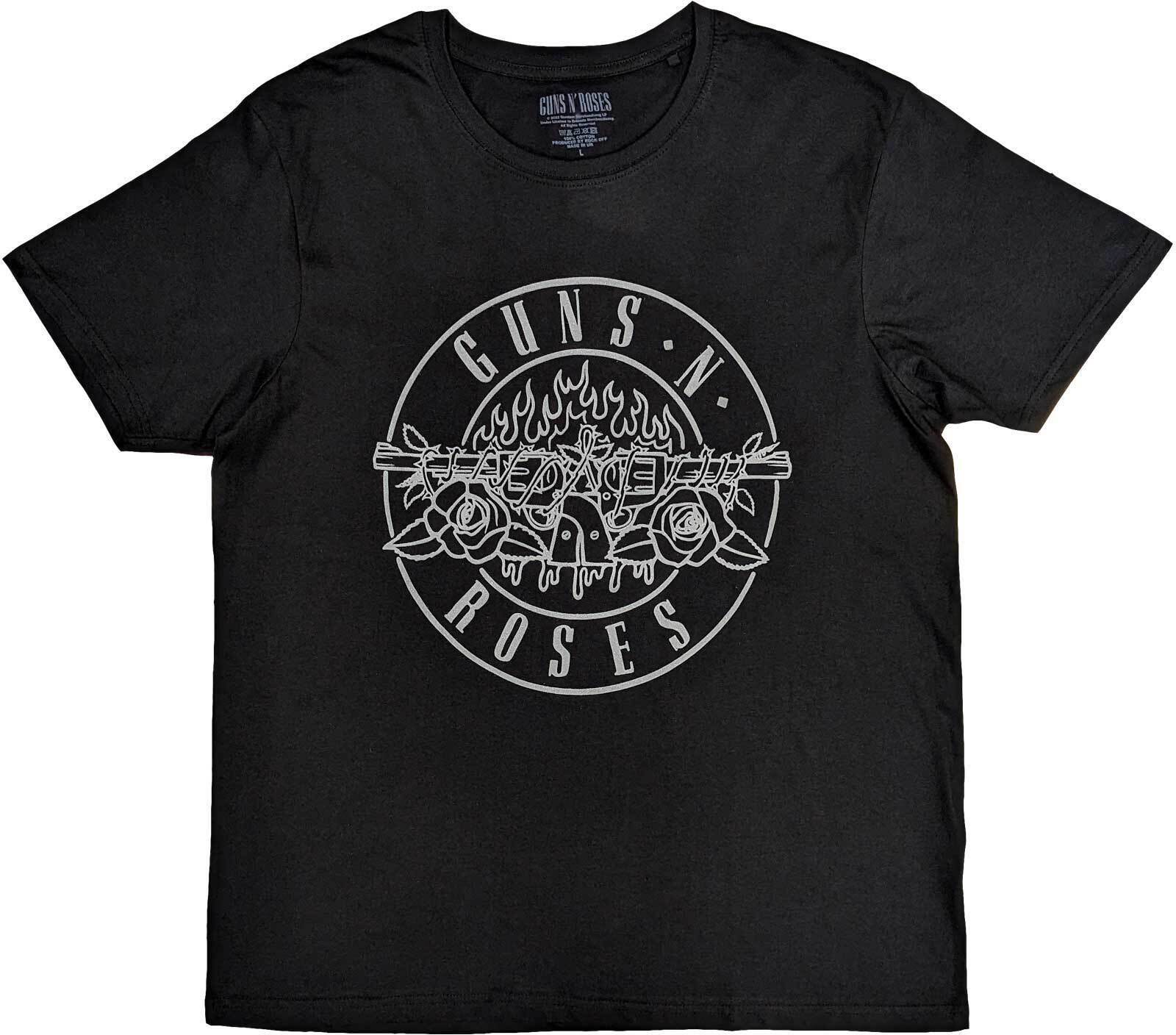 Rockoff Trade N' Roses Big Guns Maglietta Donna S Nero