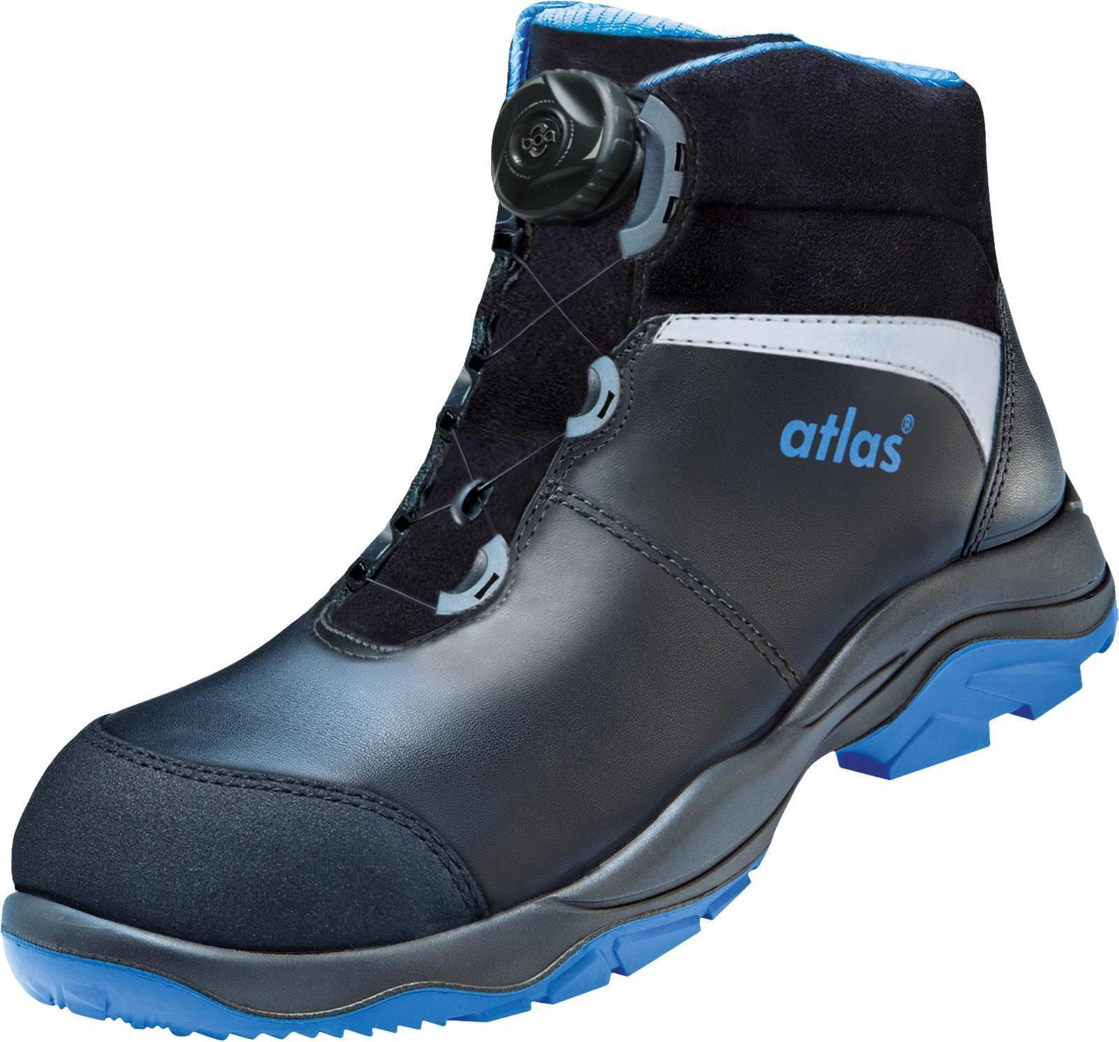 Atlas Sicherheitsschuh SL 9845 XP BOA ESD S3 – Knöchelhoch, Wasserdicht, Mit Stahlkappe & Durchtrittschutz