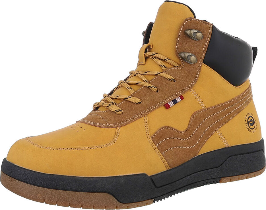 Ital-Design Herren Boots Leicht gefüttert Lederoptik 88491770 Camel Gr. 43 88491762