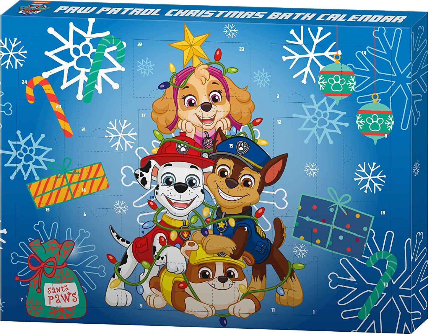 KTN Dr. Neuberger PAW Patrol Christmas Adventskalender 2021 Badekalender 21899