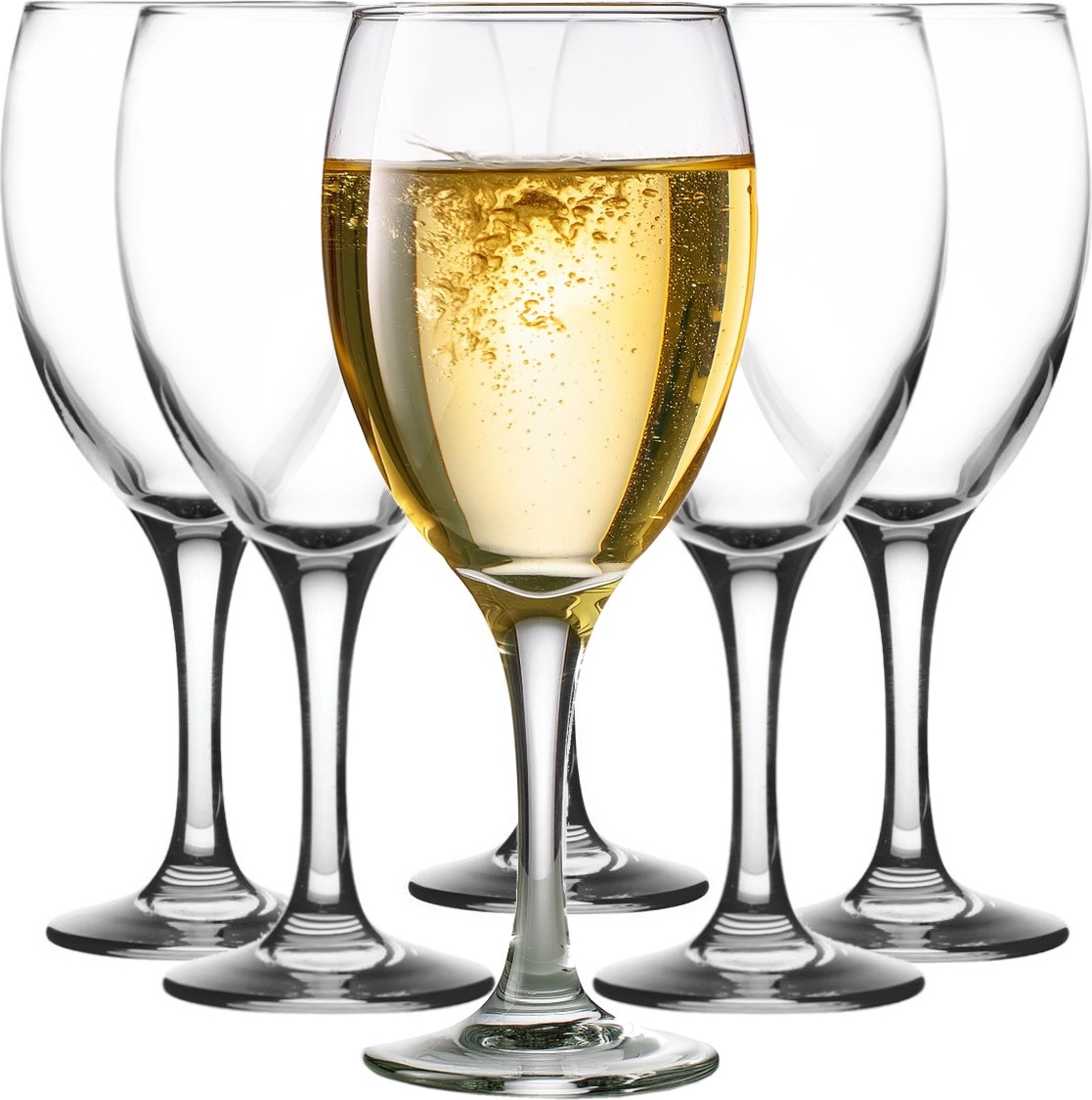 Glasmark KROSNO 1992 Glasmark Krosno Weinglas 0,53 L Rotwein Weingläser 6er Set Gläser Für Rotwein Weisswein Rotweinglas Rotweingläser Weissweingläser Wein Kelch Glas Spülmaschinenfest Transparent 6 x 530 ML