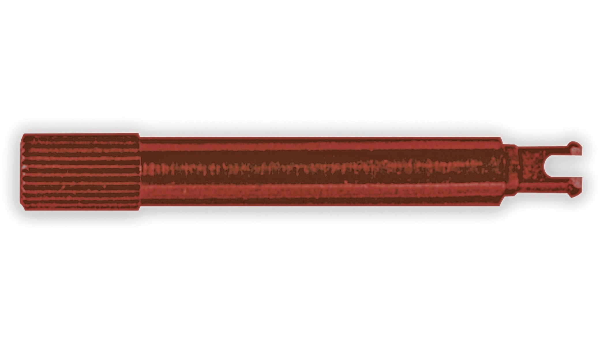 PIHER Steckachse, 12mm, rot PT15