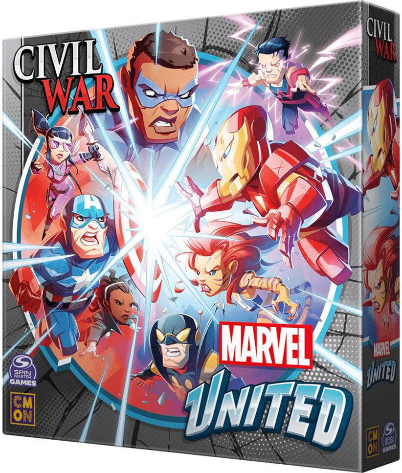 Asmodee MU: Civil War, Brettspiel, Genreübergreifend, 14 Jahr(e), 40 min MUN17ES