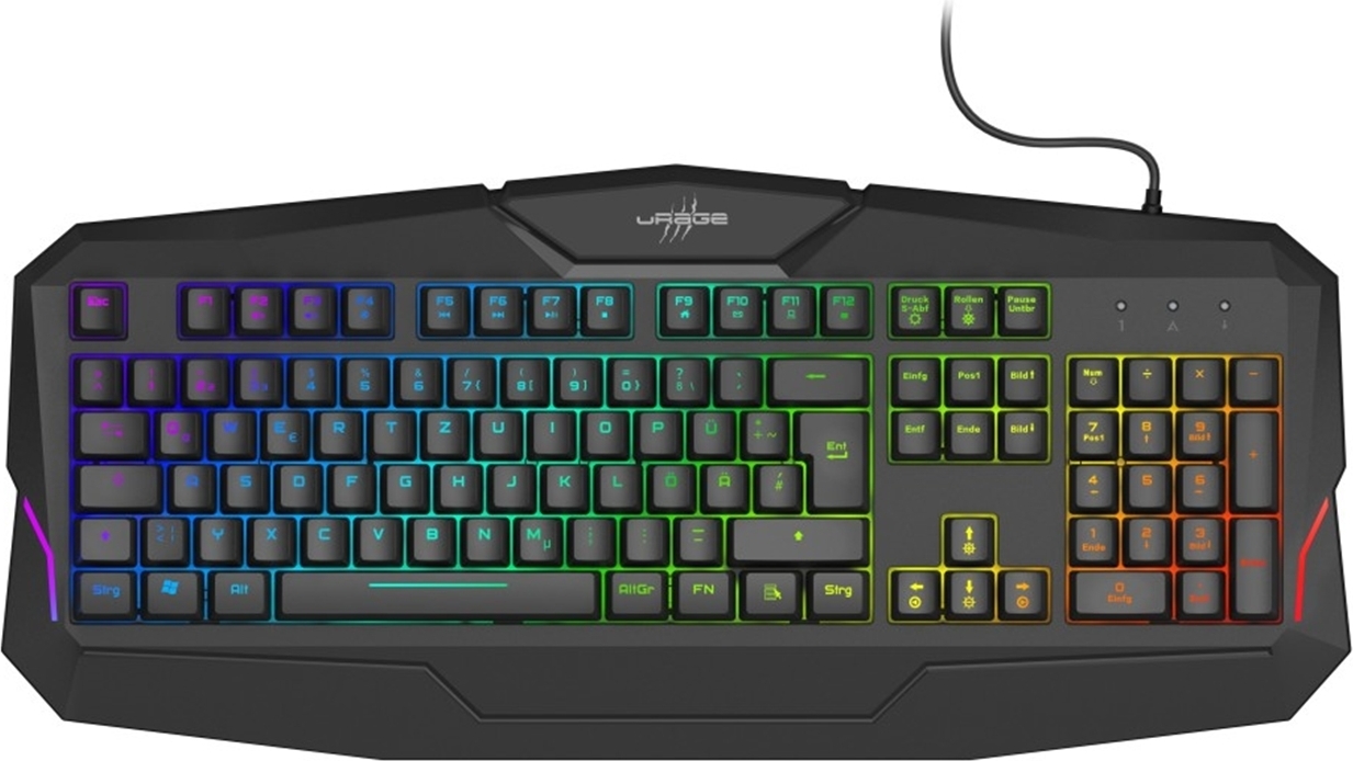 uRage Gaming-Tastatur Exodus 210, Schwarz 00217817