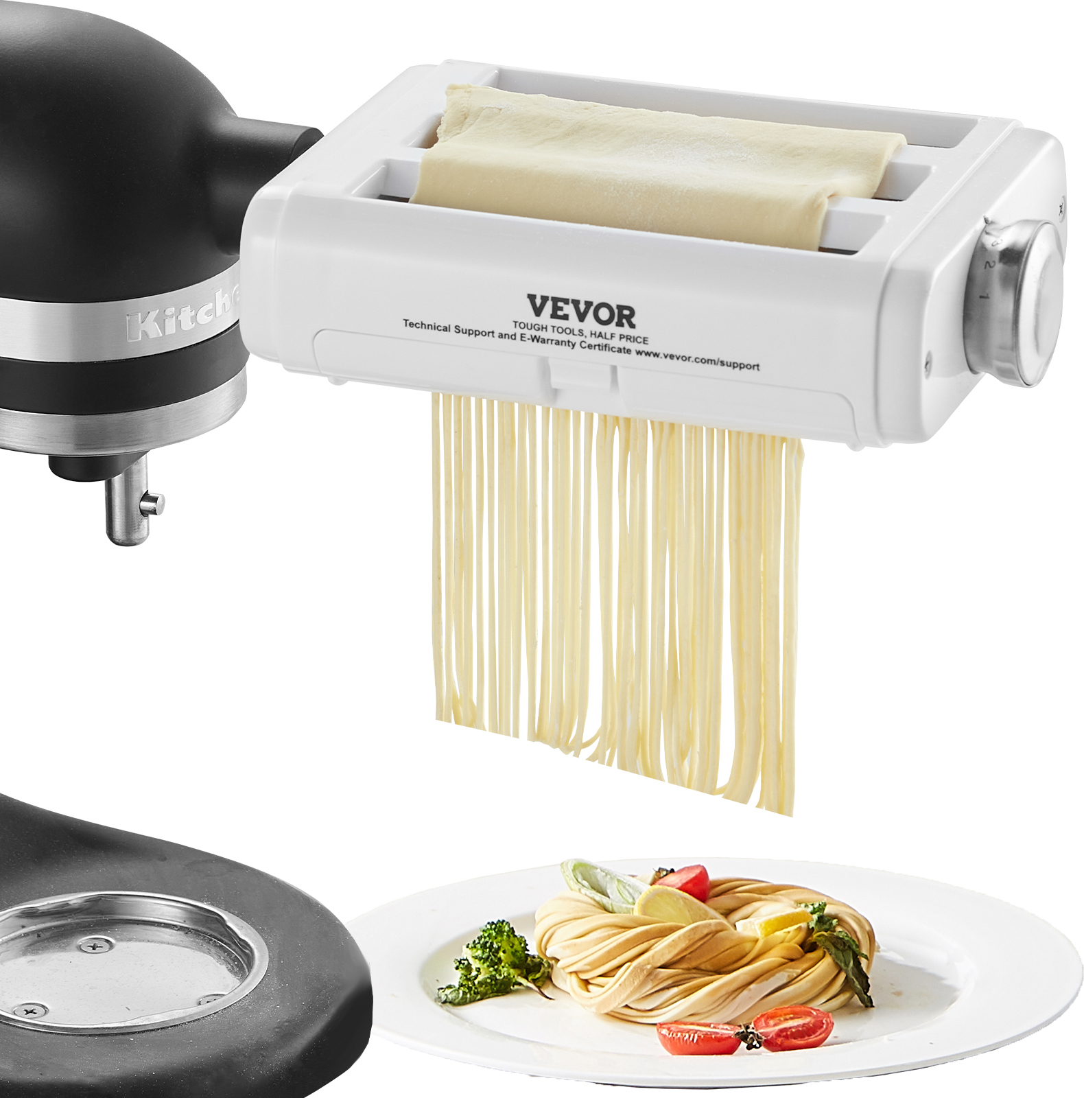 Macchina Per Pasta Manuale In Acciaio - 7 Livelli Spessore Per Lasagne