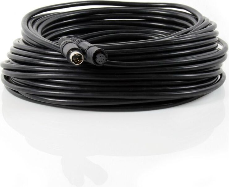 Caratec Safety Kameraleitung, 20 m 6-polig auf 4-polig Mini-Schraubstecker MCA29004