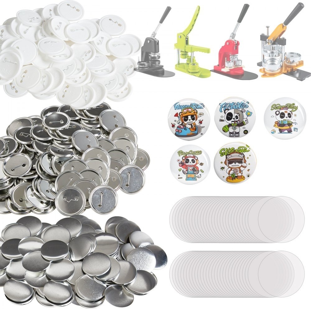 StarTech Knopfmaschine - Knopfmaschiner 58mm - 500Stk - Ausweisschneidemaschine. XZGSLH58MM500ON35V0