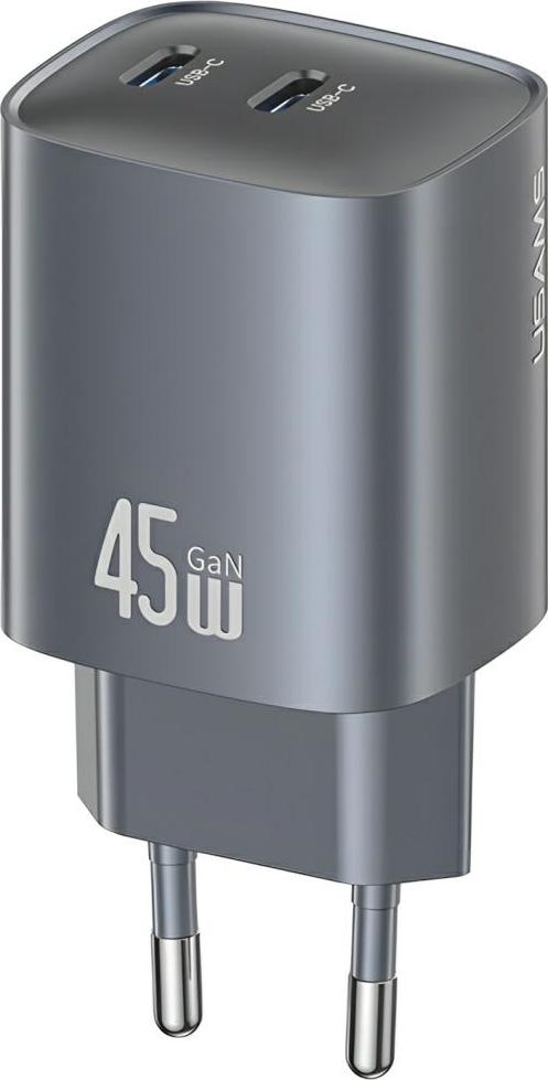 Usams Cc305 T66 45W Gan 2Xusb-C Tarnish sieťová nabíjačka