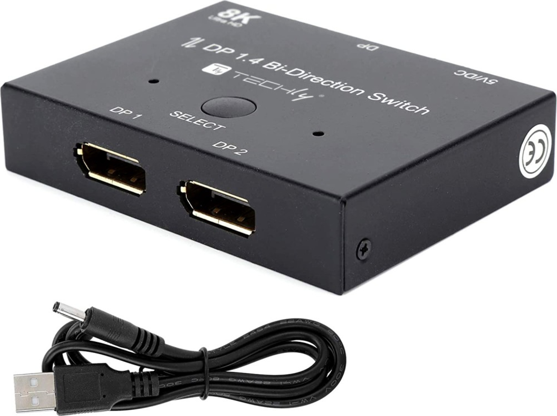 Techly IDATA-DP-2DP-8KT Techly 4K Displayport 1.4