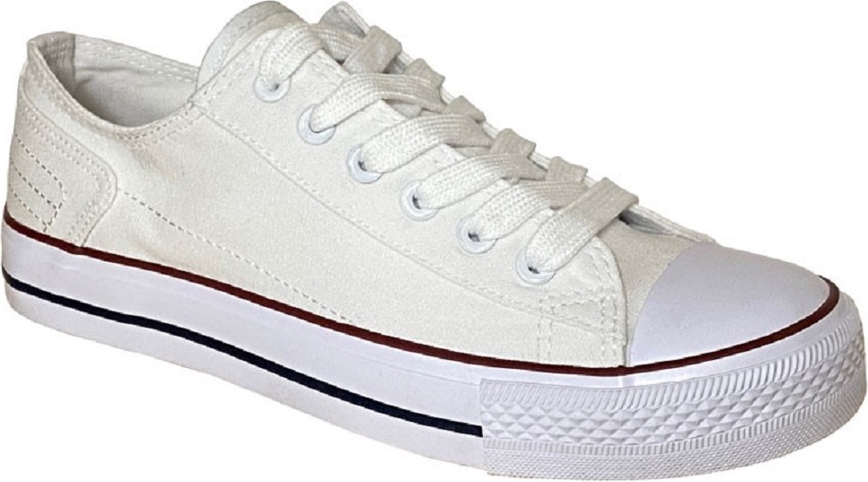 Rdek - Dámske tenisky, Canvas DF1965 (37 EU) (White)