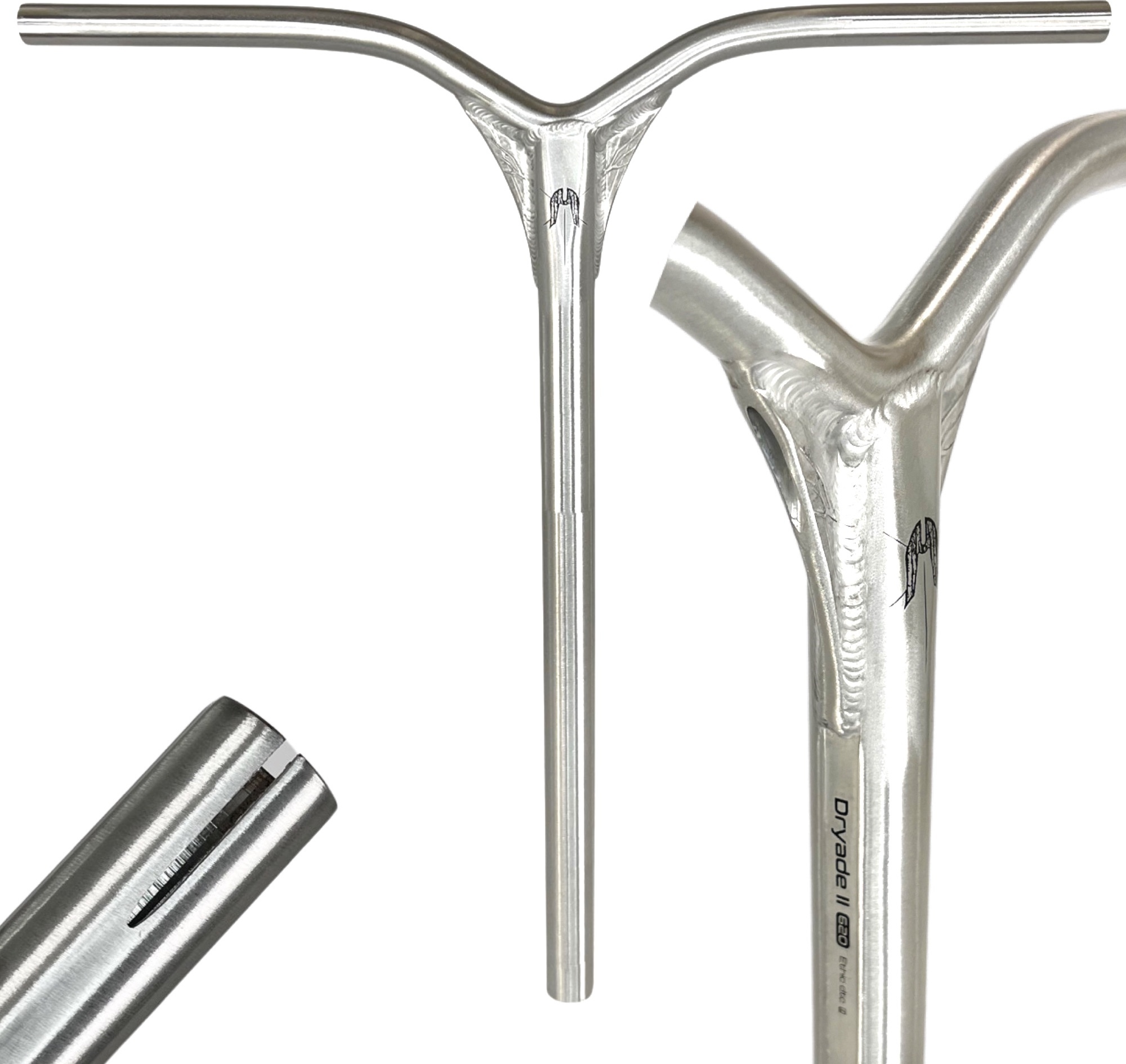 Ethic DTC Dryade V2 Alu Stunt-Scooter IHC Bar 67cm Silber
