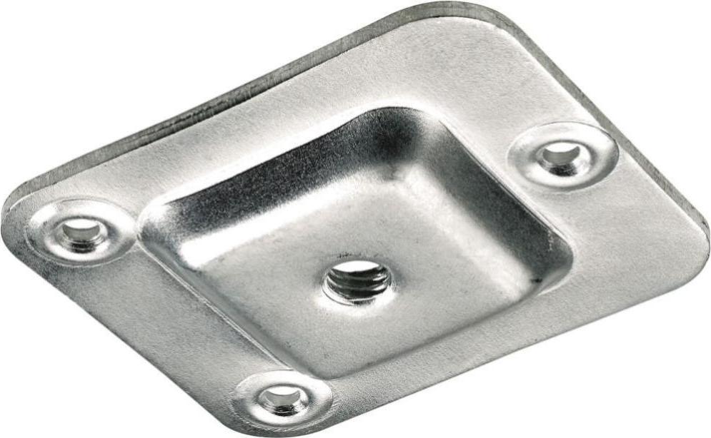 Hettich Anschraubplatte aus Stahl x H.67 mm x B.58 mm