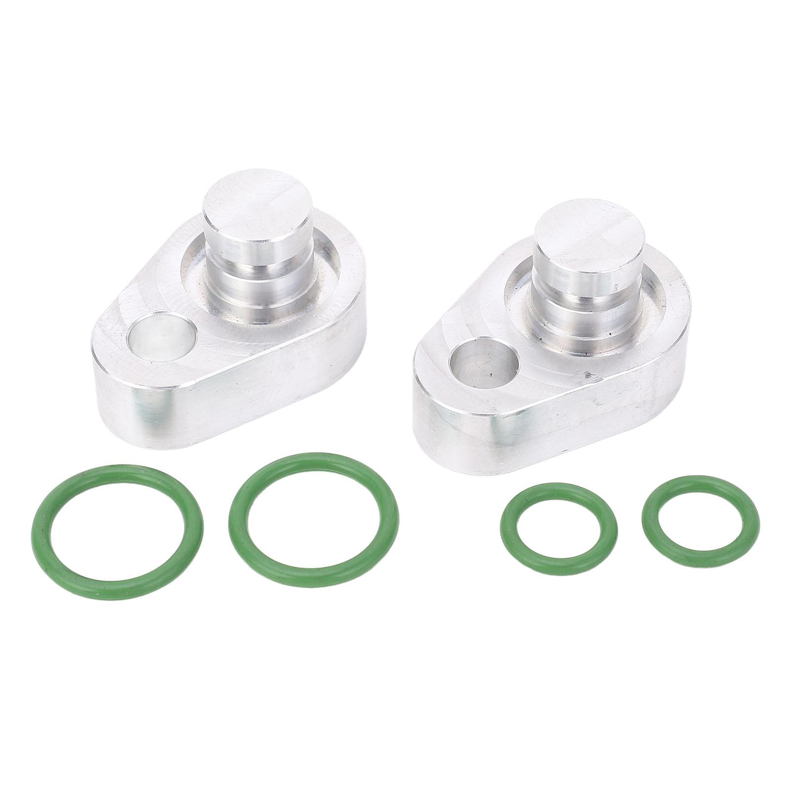 Cocosity Hinteres AC-Block-Off-Kit, Gummi-Aluminium, AC-Eliminierung, Zusatz-Klimaanlagen-Blockout-Set für Explorer 2010 bis 2018