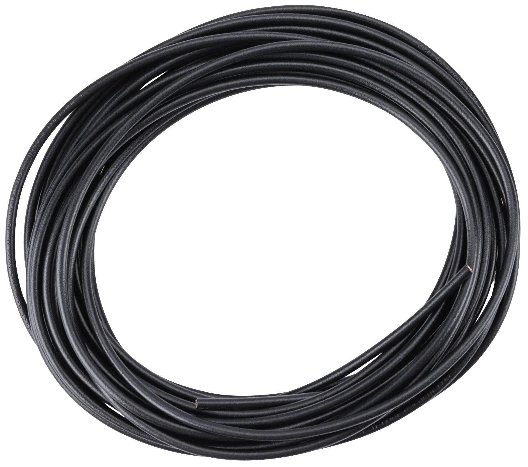 Baas Bike Parts Baas Fahrradteile Boss-Kabel FLK Fahrzeugkabel Boss SW 0,75 qmm 5 m KR2-SW