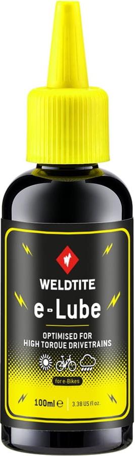 Weldtite E-Lube Kettenöl 100 ml für nasse und trockene Bedingungen 202170052