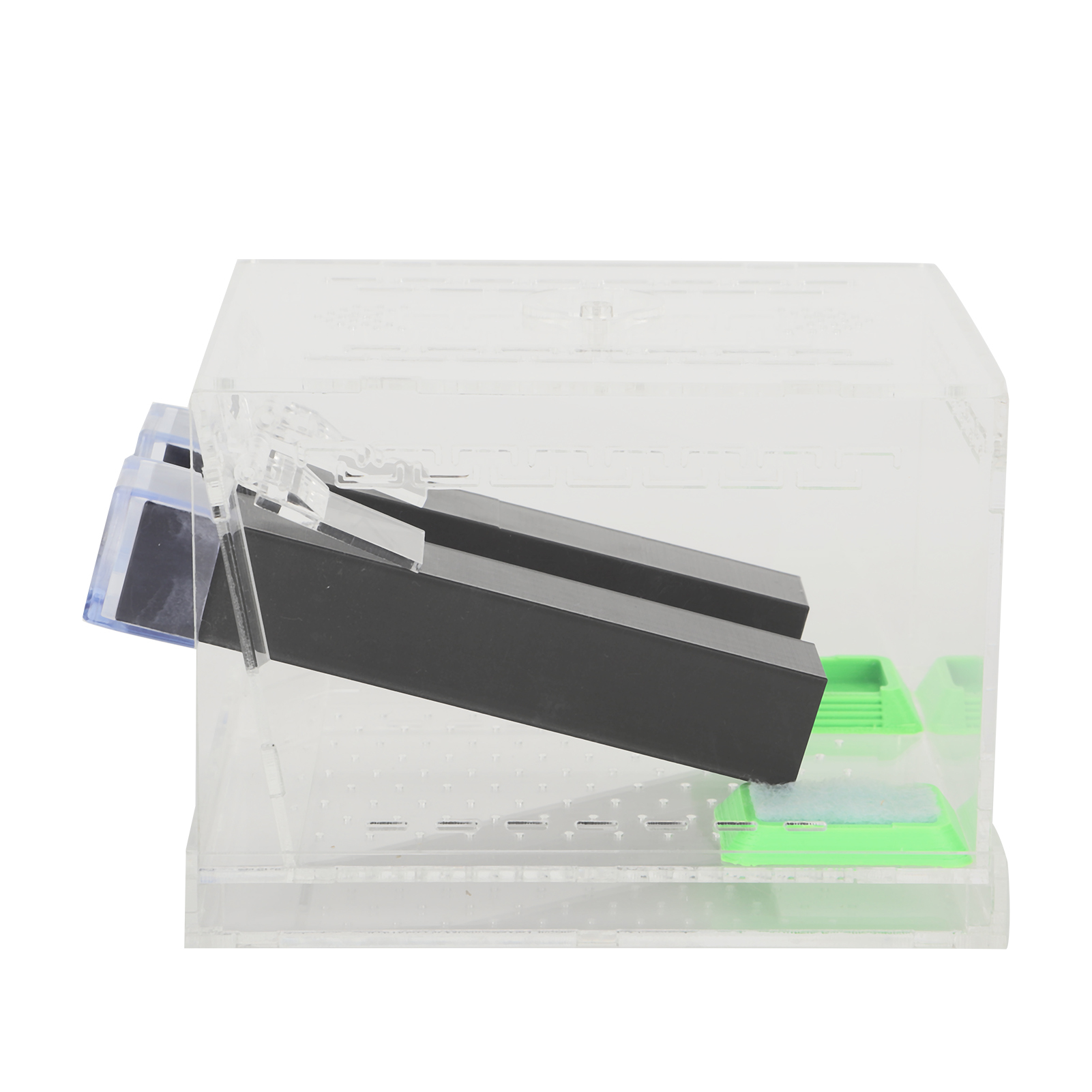 Cocosity Cricket Care Kit,Cricket Keeper,Cricket Keeper mit Röhren,Cricket Keeper Tank Box,Fütterung Cricket Keeper Pen,Reptilien Terrarium